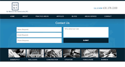 Desktop Screenshot of mha-law.com